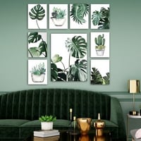Lulu Decoratief MDF schilderij (9 stuks) | 100% MDF | 20 x 15 cm & 30 x 40 cm