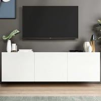 White TV-meubel | 100% MELAMINE | Wit