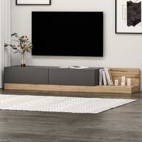 Majör TV-meubel | 100% MELAMINE | Antraciet, Walnoot
