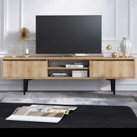 Artemis TV-meubel | 100% MELAMINE | Eiken