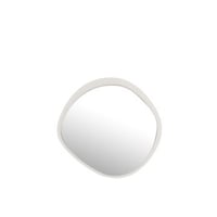 Wandspiegel metaal/glas wit small