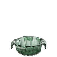 Bol deco retro glas groen