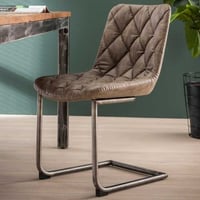 Set van 2 sledestoelen Guido - taupe