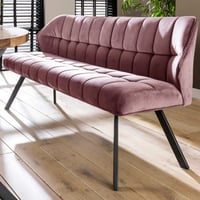 Eetkamerbank Baena | 180 x 59 x 84 | Roze