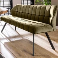 Eetkamerbank Baena | 180 x 59 x 84 | Groen