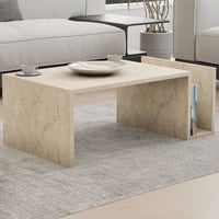 Memo Salontafel | 100% MELAMINE | Travertijn