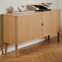 Dressoir Langley - 160x40x80cm - twee deuren - eikfineer