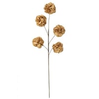 Bloem tak 5 pompoms eva maïs geel