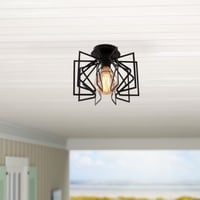 Nemrut Kroonluchter | METALEN BEHUIZING | Zwart