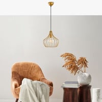 Mezopotamya Kroonluchter | METALEN BEHUIZING | Goud