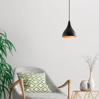 Moderne decoratieve kroonluchter | IJzeren behuizing | Strakke en verfijnde verlichting