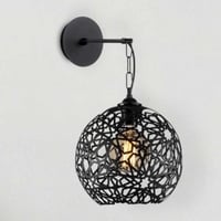 Fellini Wandlamp | METALEN BEHUIZING | Zwart