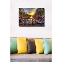 Bract Decoratief canvas schilderij | Houten lijst | 50 x 70 cm