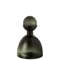 Vaas fles+dop adria glas donkergroen small