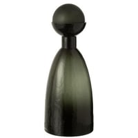 Vaas fles+dop adria glas donkergroen large
