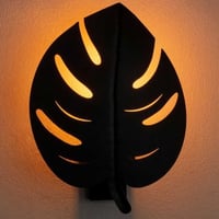 Sivani Wandlamp | METALEN BEHUIZING | Zwart