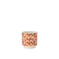 Bloempot trivial keramiek mix small