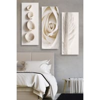 Marvellous Decoratief MDF schilderij (3 stuks) | 100% MDF | 70 x 50 cm