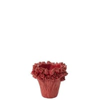 Vaas ambrosia keramiek rood small