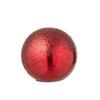 Bal led gekraakt glas kerstrood large