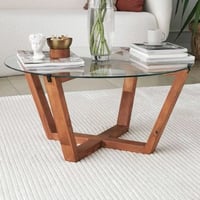 Lotus Salontafel | GEHARD GLAS | Houten