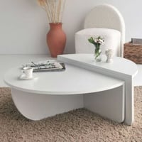 Locelso Salontafel | 100% Melamine Gecoat | Wit