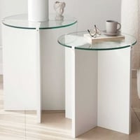 Bijzettafels Woody Fashion | Wit
