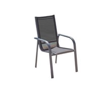 Woody Fashion Tuinstoel Antraciet 100% Aluminium
