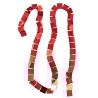 Slinger  vierkant pvc rood