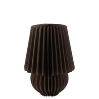 Lampenkap vouwbaar papier donkerbruin