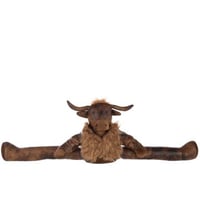 Tochtrol yack polyester roestbruin/donkerbruin