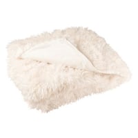 Deken moutie polyester wit