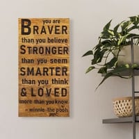 Skyler Houten Wandaccessoire - Walnoot Zwart