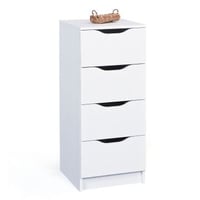 Ladekast Westphalen 4 laden - wit