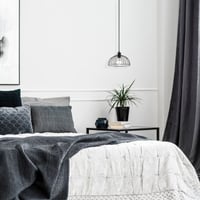 Tatum kroonluchter | Zwart metalen frame | In hoogte verstelbaar