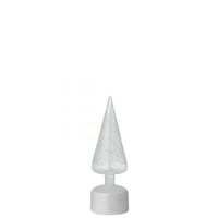 Boom led draaiend glas wit/transparant small