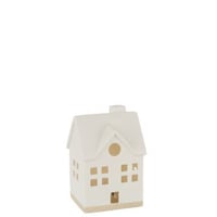 Huis led 2 ramen klei wit