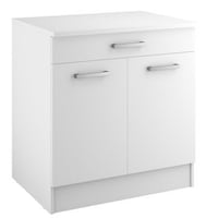 Onderkast Uno 80x60 cm met lade en 2 deuren