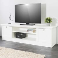 Tv-meubel Landwood 160cm landelijk - wit