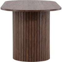 Eettafel Härön Venture Design - MDF Mokka - 200x90cm - Bruin