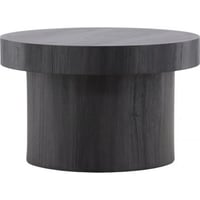 Salontafel Malung Venture Design - MDF - Ø80cm - Zwart