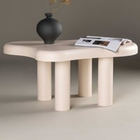 Salontafel Strömstad - MDF - 100x71 cm - Wit