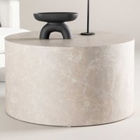 Ronde Salontafel York - MDF - ⌀80cm - Beige