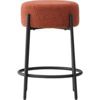 Barkruk Tucson Venture Design - Bouclé stof - ⌀50cm - Rood