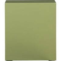 Hoge Salontafel York Venture Design - MDF Glanzend Groen - 40x40x45cm