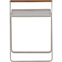 Bijzettafel Clarin Venture Design - Staal beige - 43x43 cm
