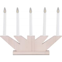 Tafellamp Verbier Venture Design - Witgekalkt Grenen - 8x31x41 cm