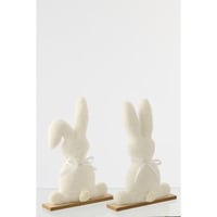 Konijn polyester wit large assortiment van 2