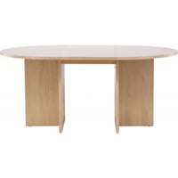 Eettafel Strada Venture Design - Witgewassen MDF - 120/170x120x74 cm