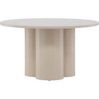 Salontafel Olivia Venture Design - MDF - ⌀80x45 cm - Beige